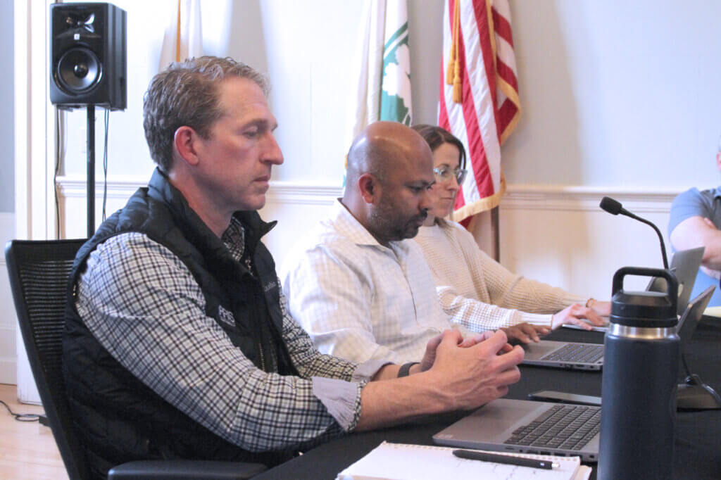 Finance Committee member John Garofalo was the lone voice against recommending that Town Meeting voters support this year’s municipal budget proposal. Photo: Dakota Antelman/The Acton Bridge