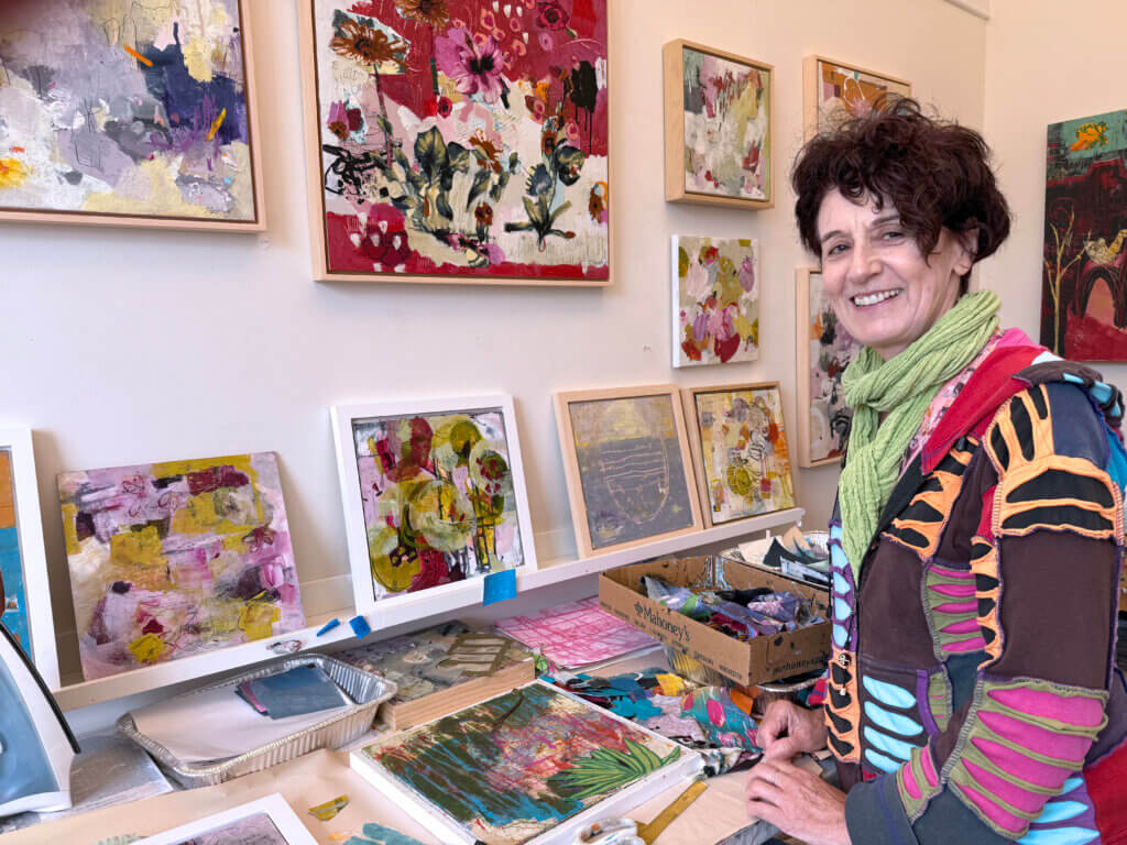 Christiane Corcelle says she has “always been colorful and joyful.” Photo: Laurie O’Neill/The Acton Bridge
