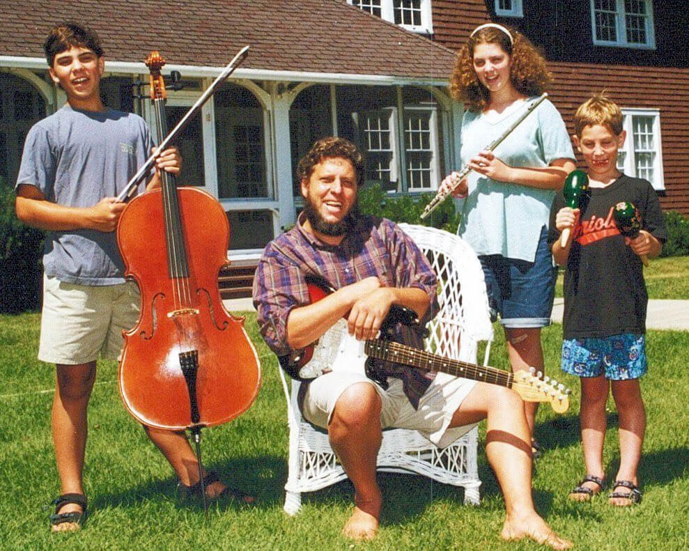 From left: Barrett, Bob, Julia, and Sawyer Lawson. Courtesy photo
