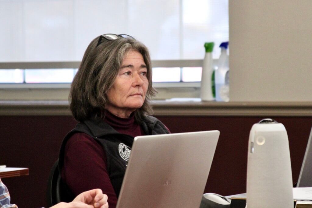 Natural Resources Director Delia Kaye filed an affidavit in court in response to a recent lawsuit defending her handling of a contractor’s dirt piles and alleged wetlands violations. Photo: Dakota Antelman/The Acton Bridge
