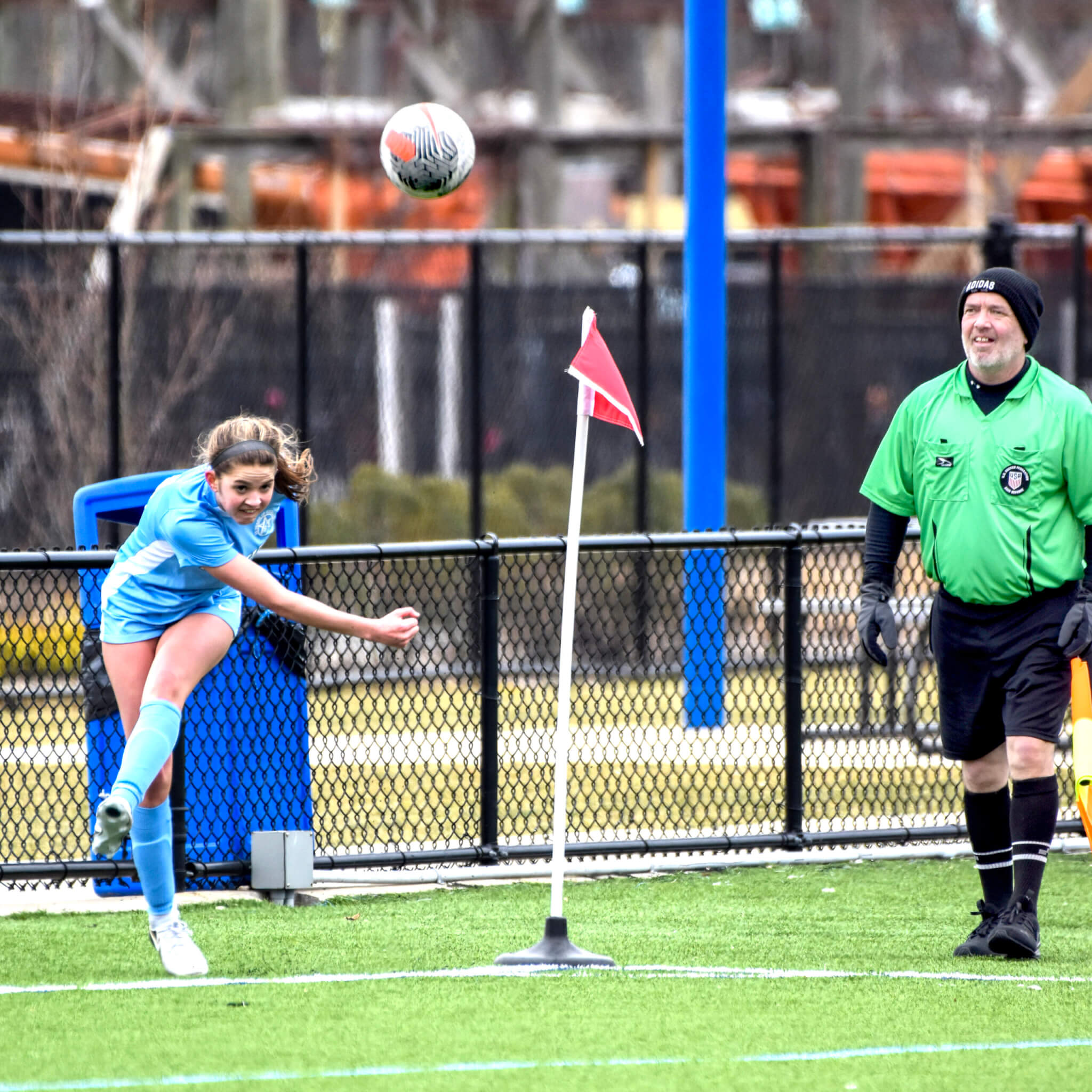 Emmy O’Donnell in action with FC Stars. Photo by Elise Jolie