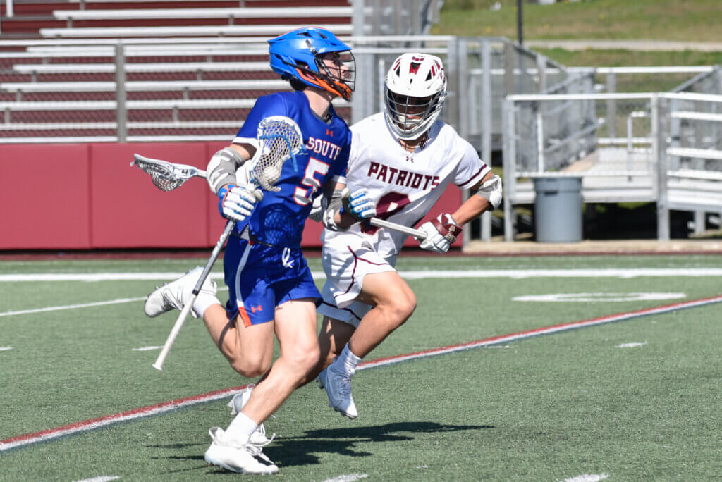 Peter Burke defends.