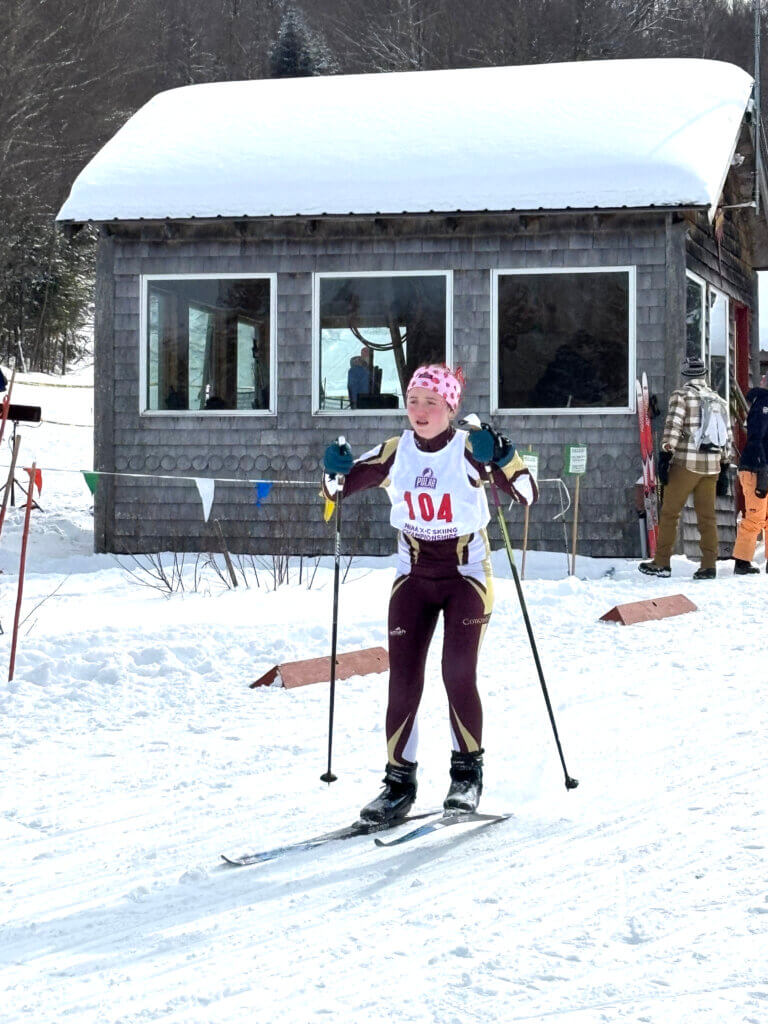 Adam Synnestvedt prepares for a run. Photo by Jeff Campbell
