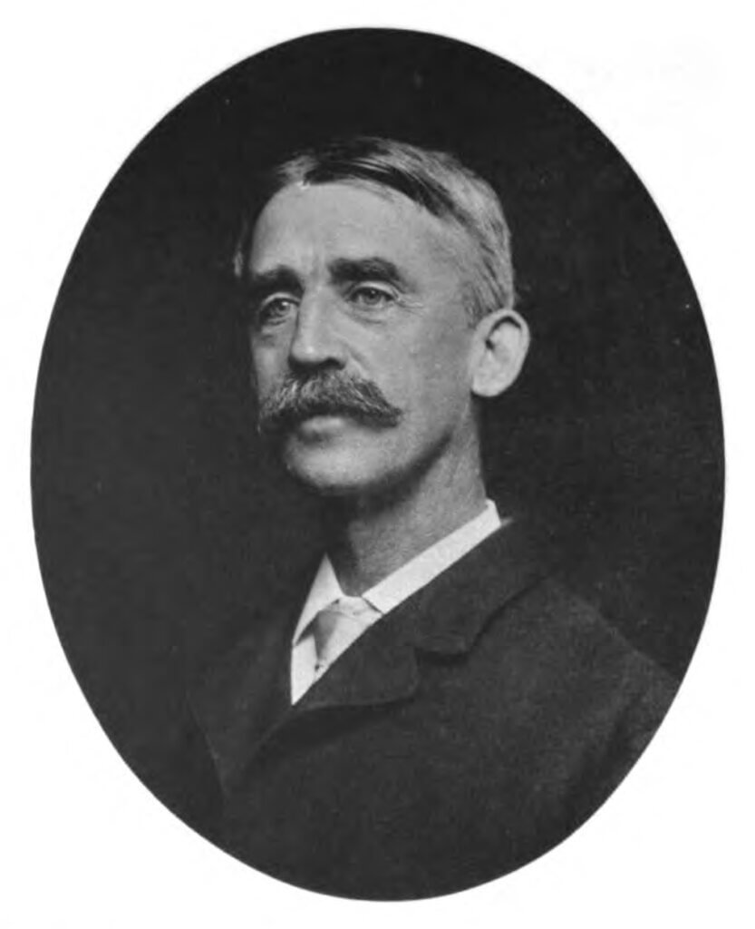 A vintage image of Edward Waldo Emerson (1844-1930).