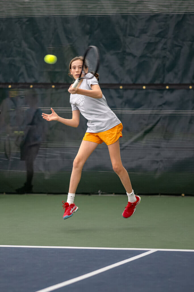 Valentina practicing at The Thoreau Club. Photo by Ford Rackemann