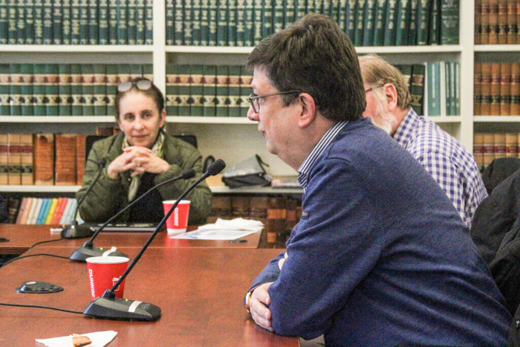 Public Works Commission member Sven Weber said he’s all for composting but worries a current proposal could strain town staff. Photo: Dakota Antelman/The Acton Bridge