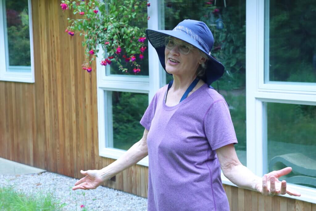 Katrina Kelner grew up in Conantum and later moved back into the house where she grew up. Photo: Trace Salzbrenner/The Acton Bridge