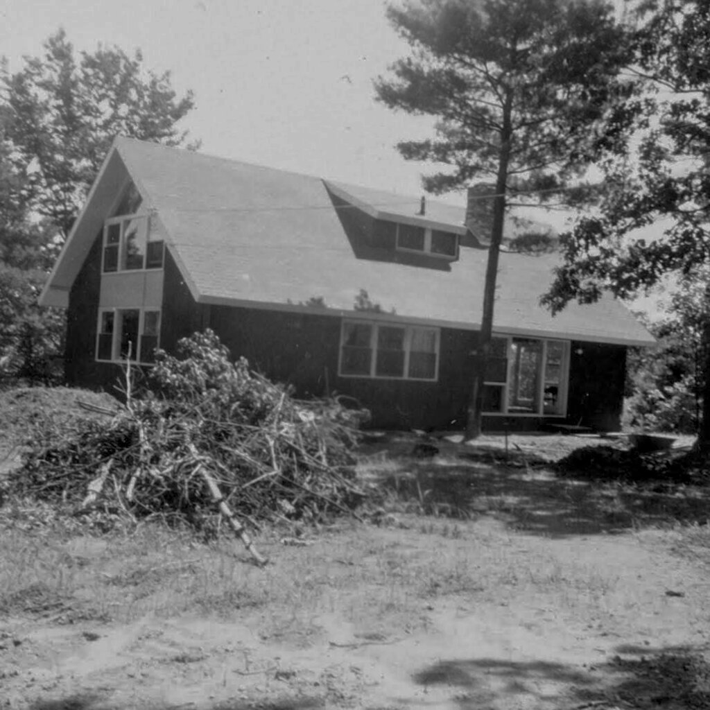 Kelner’s home shortly after it was finished. Courtesy photo