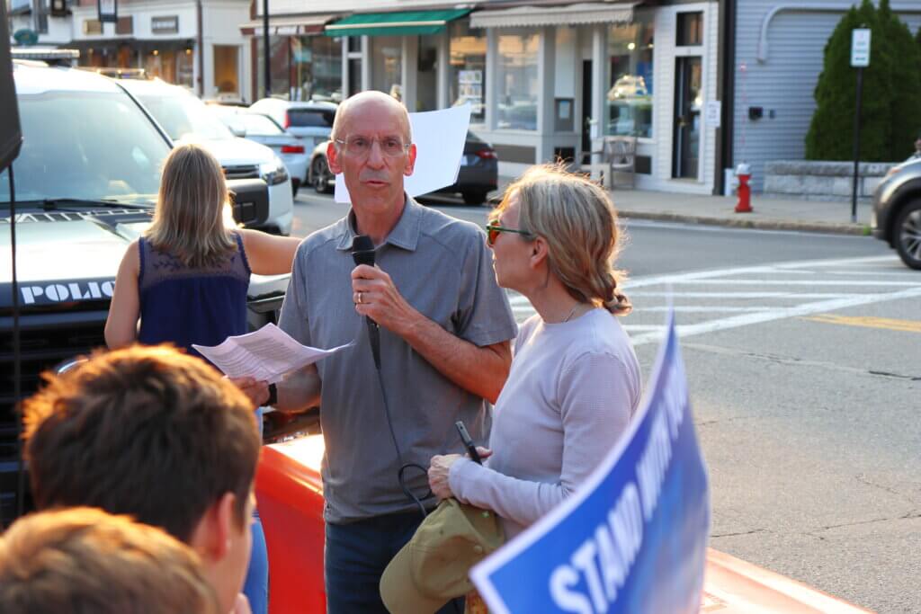 Resident Kurt Schwartz says Concordians haven’t spoken out enough against antisemitism. Photo: Trace Salzbrenner/The Acton Bridge