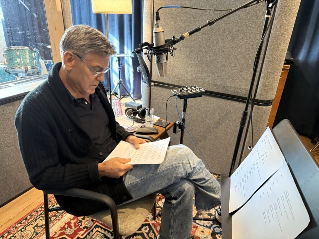 Actor George Clooney narrates the new PBS series “Henry David Thoreau.” Photo by Erik Ewers