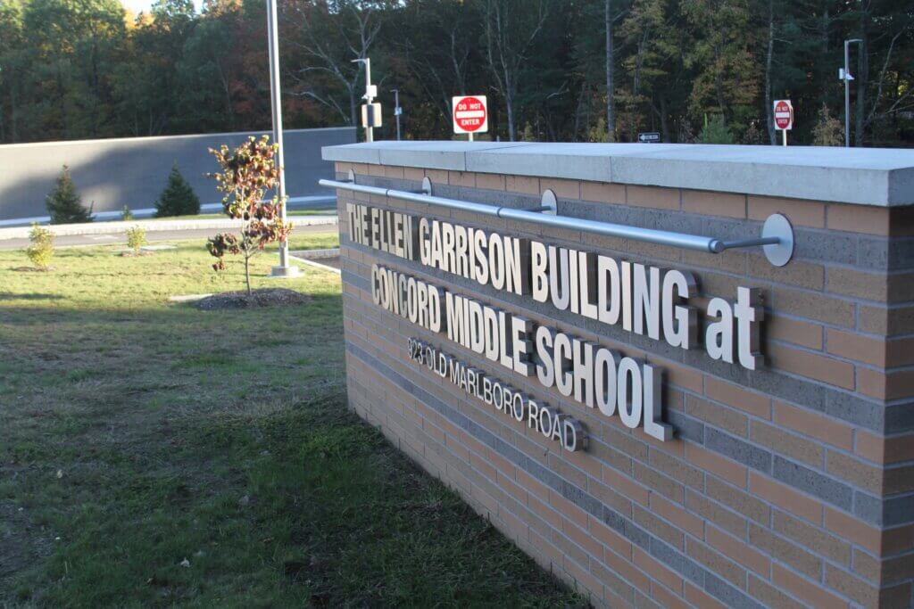 Acton’s new middle school is expected to come in roughly $7 million below its revised budget once officials close the books on the now finished project. Photo: Dakota Antelman/The Acton Bridge