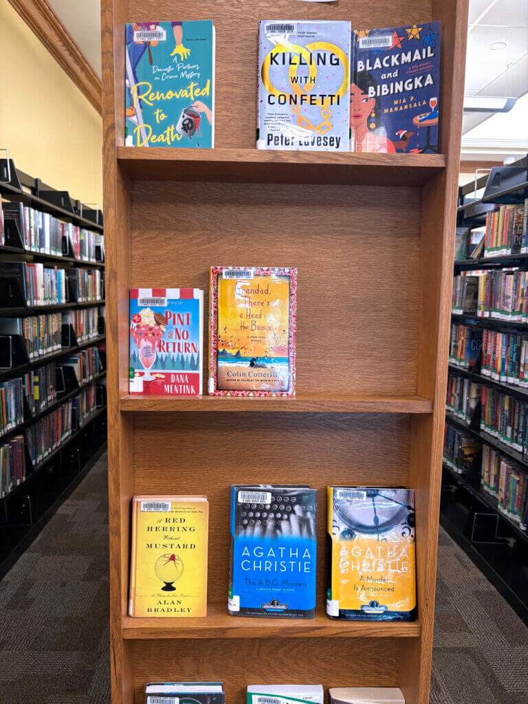 Some summer reads available at the Fowler Library in West Acton. Photo: Christine M. Quirk/The Acton Bridge