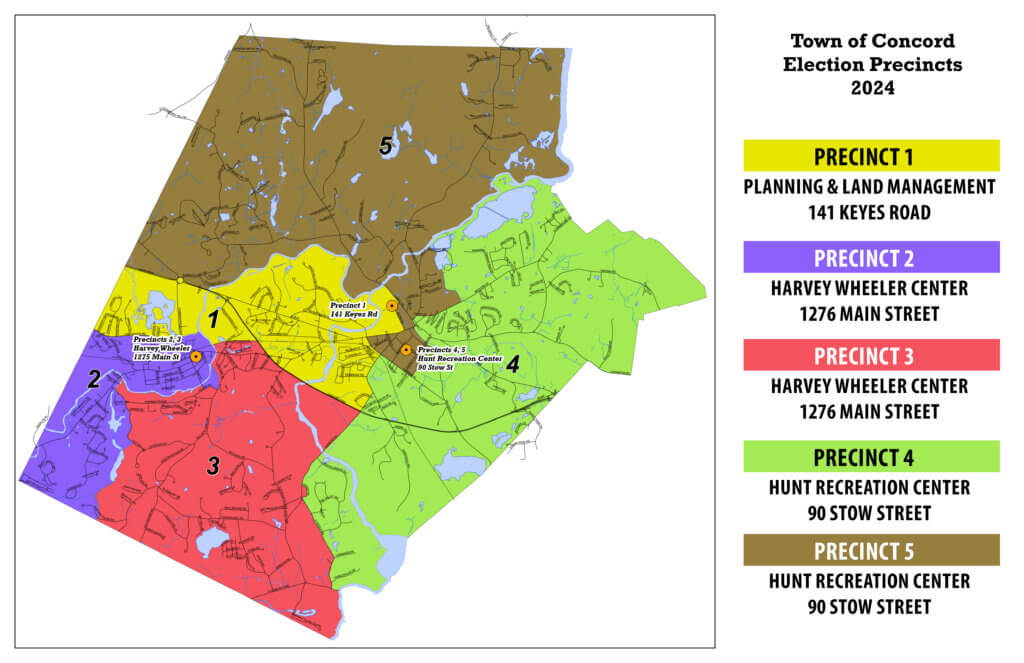 Here are the poll site addresses for Tuesday's election.