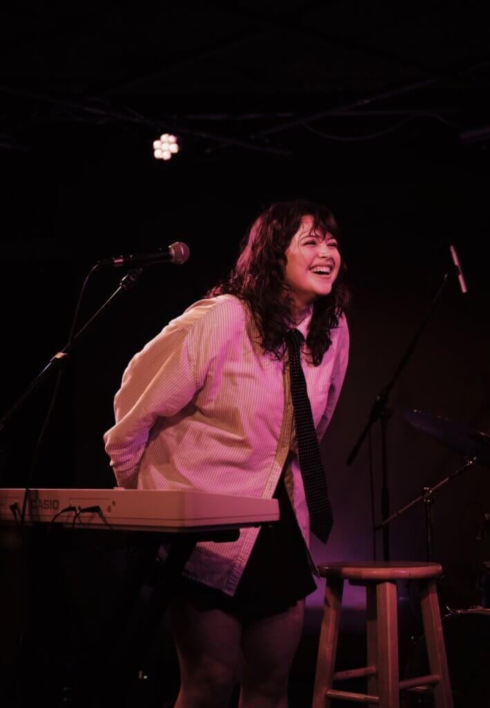 Ernst describes her music as a blend of Country, R&B, and pop. Photo courtesy of Claire Ernst