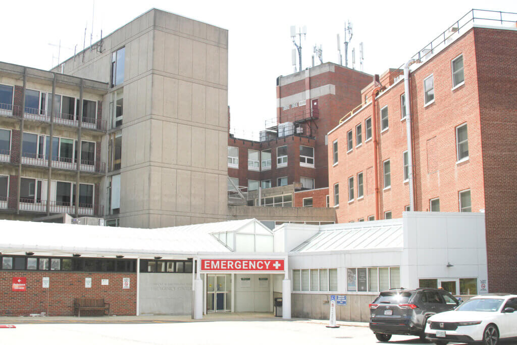 Emerson Hospital executives are trying to raise $100 million for a suite of campus upgrades, including a new emergency department. Photo: Dakota Antelman/The Acton Bridge