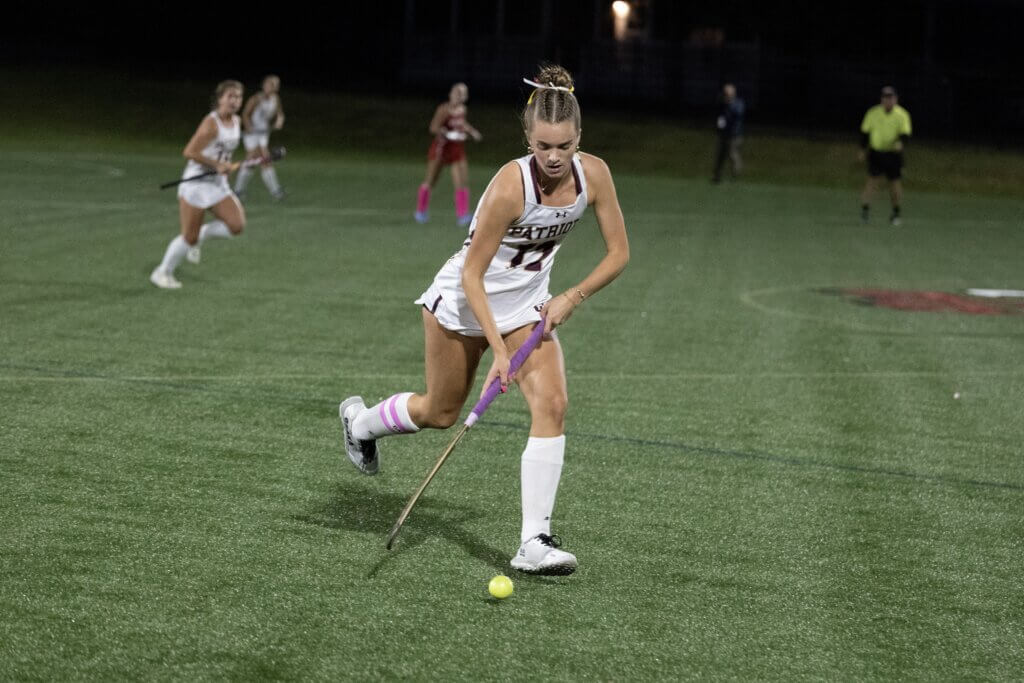 Co-captain Brynn Chaffee maneuvers up the wing. Photo by David Clancy