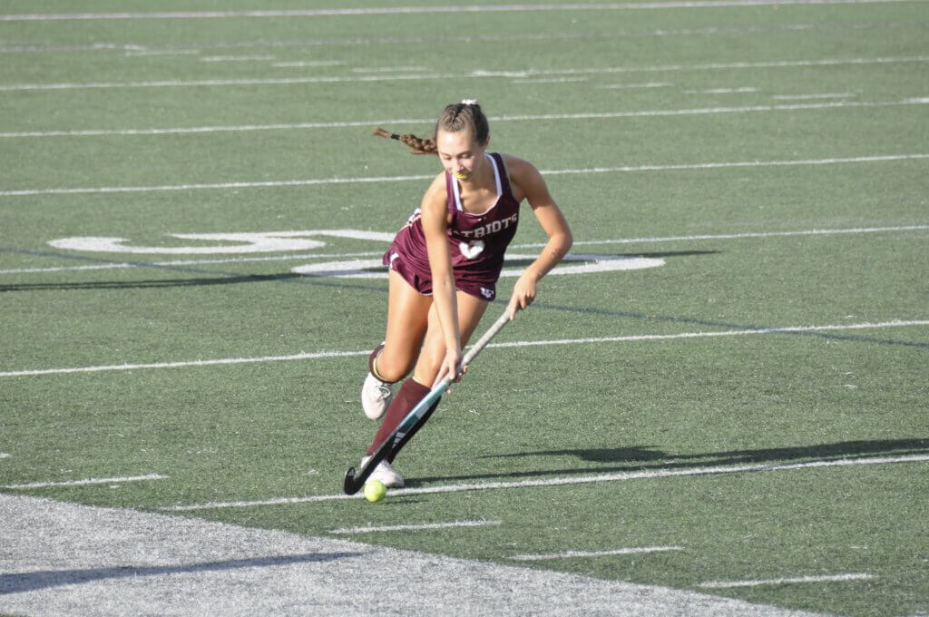 Maddie Minkin on the attack. Photo by David Clancy