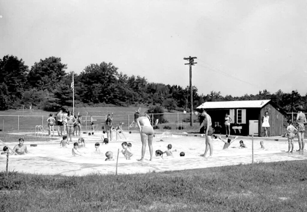 Camp Thoreau spent decades on Old Marlboro Road before it moved to Forest Ridge Road in the late 1990s. Photo courtesy of Camp Thoreau