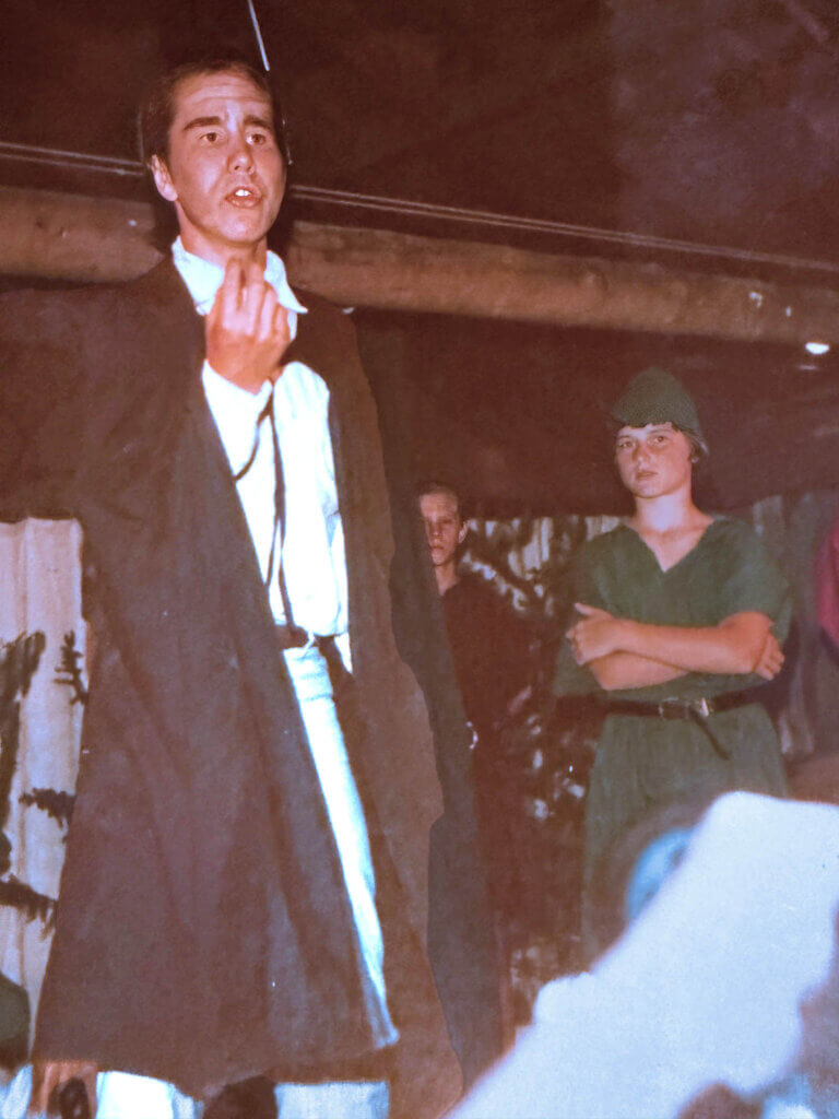 John Nimick wrote and performed a parody of “The Godfather” at a summer camp in 1973. Courtesy photo