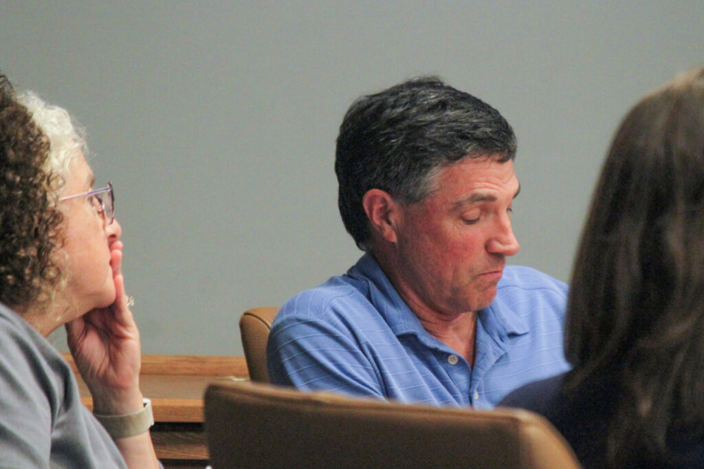 Select Board Clerk Cameron McKennitt said he’s worried about a system where residents are “reporting on people’s behavior.” Photo: Dakota Antelman/The Acton Bridge