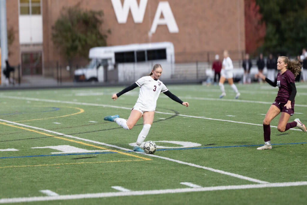 Renee Feigh fires away. Photo by David Clancy