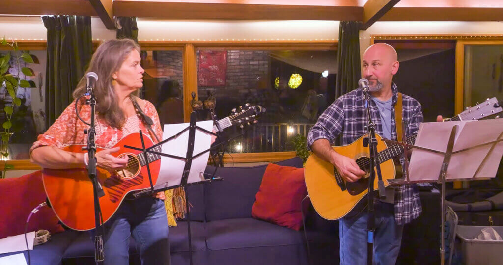 Anna Huckabee Tull and Mickey Zibello have been performing together for about a decade. Courtesy photo