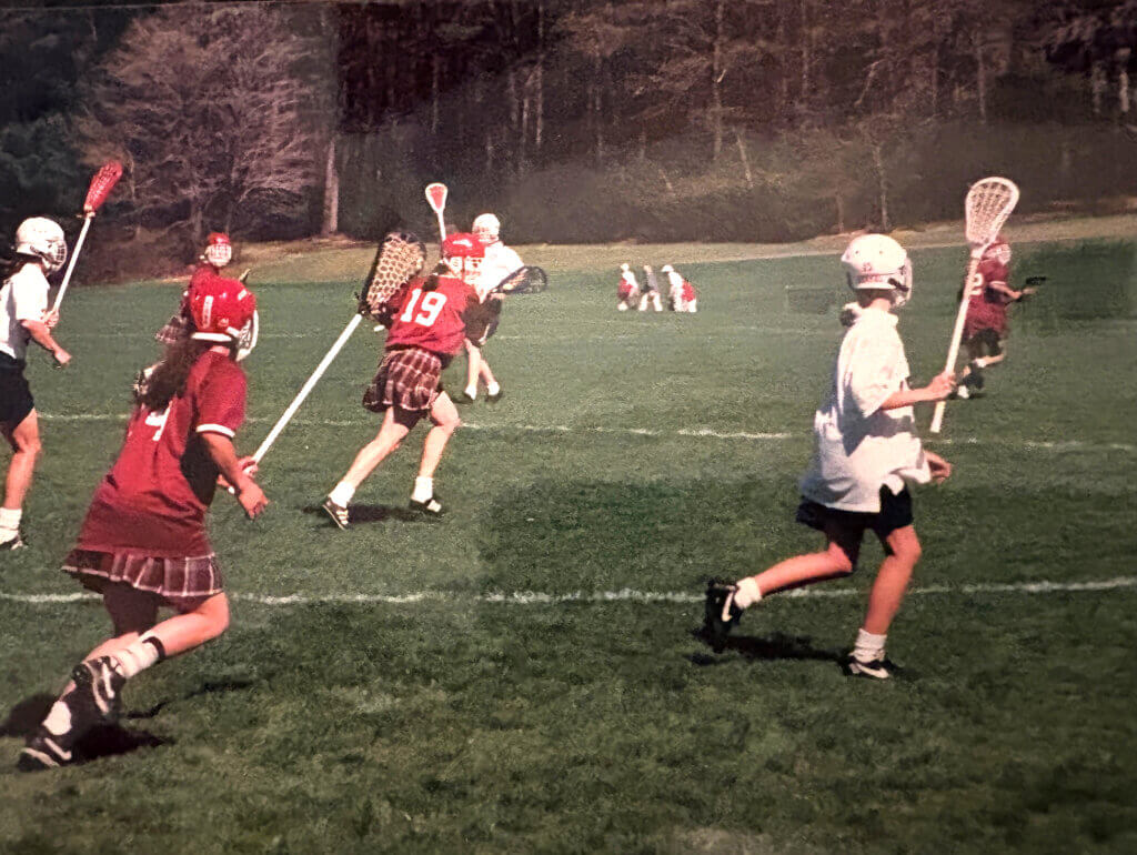 Alison Furey Nowicki, No. 19, playing in the mid-1990s. Courtesy photo