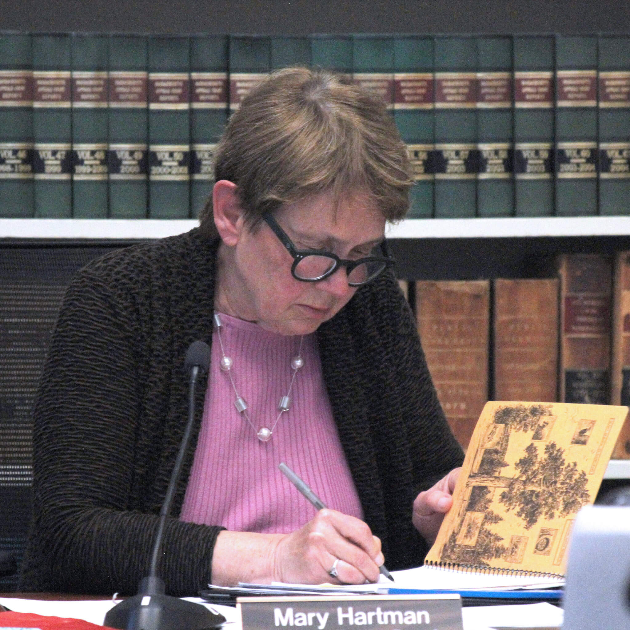 Select Board chair Mary Hartman will be the board’s representative on the newly formed Land Use Working Group. Photo: Dakota Antelman/The Acton Bridge