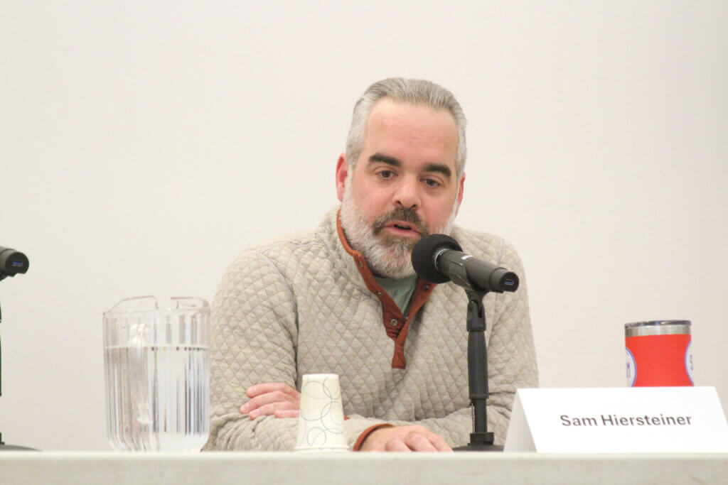 Sam Hiersteiner has discussed bringing a new generation into town government during his campaign for Select Board. Photo: Dakota Antelman/The Acton Bridge