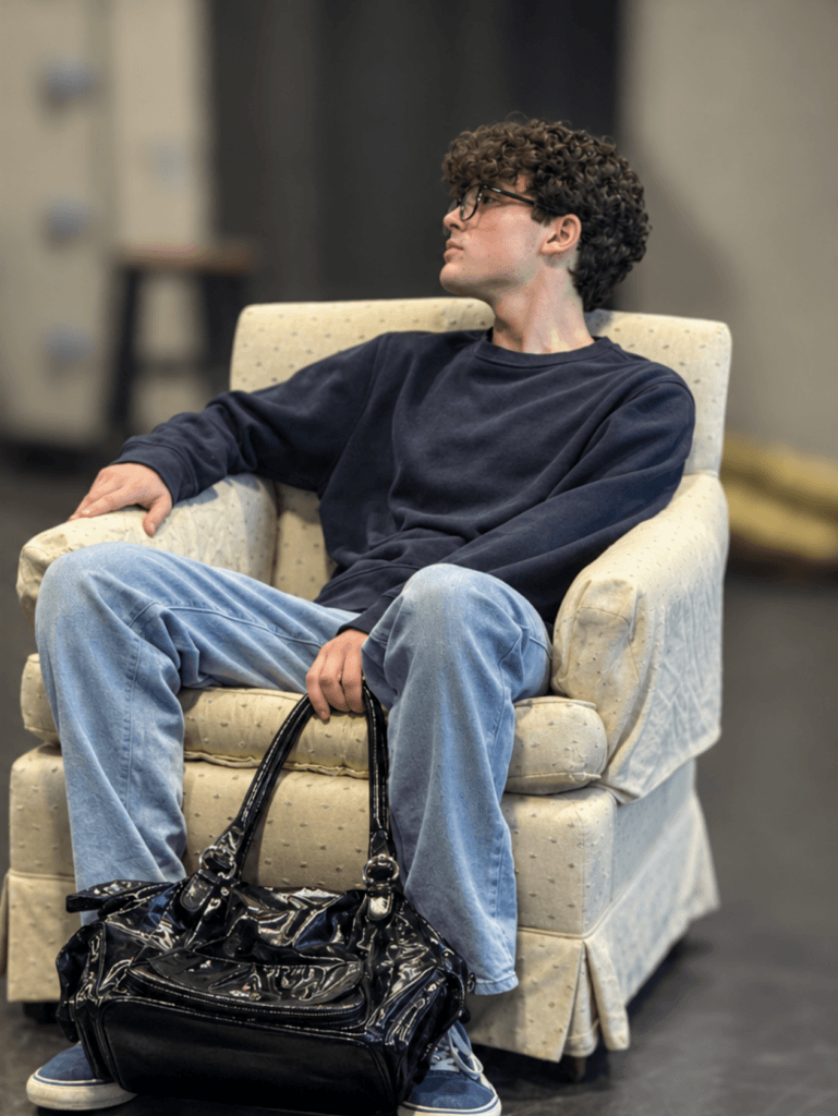 Alex Pierce plays the cynical Mr. Paravicini. Photo by Aadya Pathak