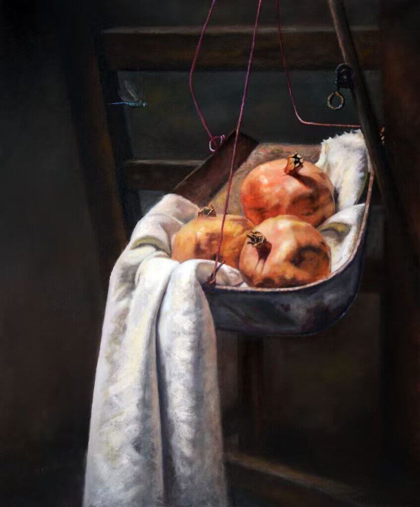 Alisa Zou said she likes “exploring atmosphere and layered imagery, especially in the oil paintings.” Courtesy photo