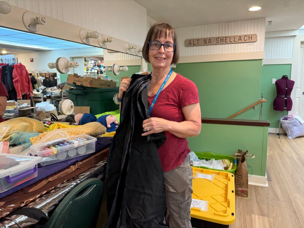 Acton’s Christina Zannieri is the costume designer for The Acton Players’ production of “She Kills Monsters.” Photo: Laurie O’Neill/The Acton Bridge