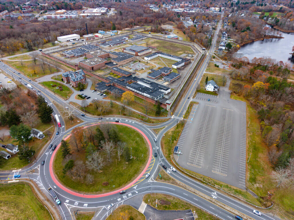 The state is ramping up its discussions about redesigning Route 2 as Acton considers how to reconfigure its municipal footprint. Photo: Carl Calabria/The Acton Bridge