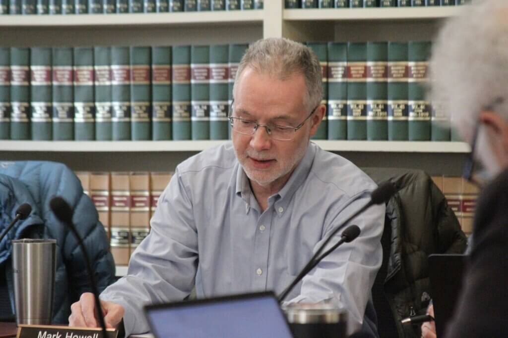 Outgoing Select Board Chair Mark Howell has championed the town’s push for additional funding for land use planning. Photo: Dakota Antelman/The Acton Bridge