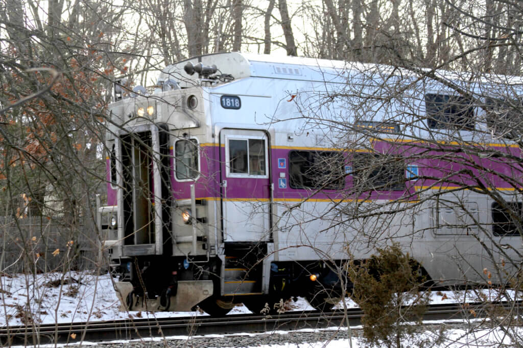 The Zoning Board of Appeals cited train noise as a concern with the proposed West Acton subdivision at the center of a state Land Court judge’s recent ruling. Photo: Dakota Antelman/The Acton Bridge