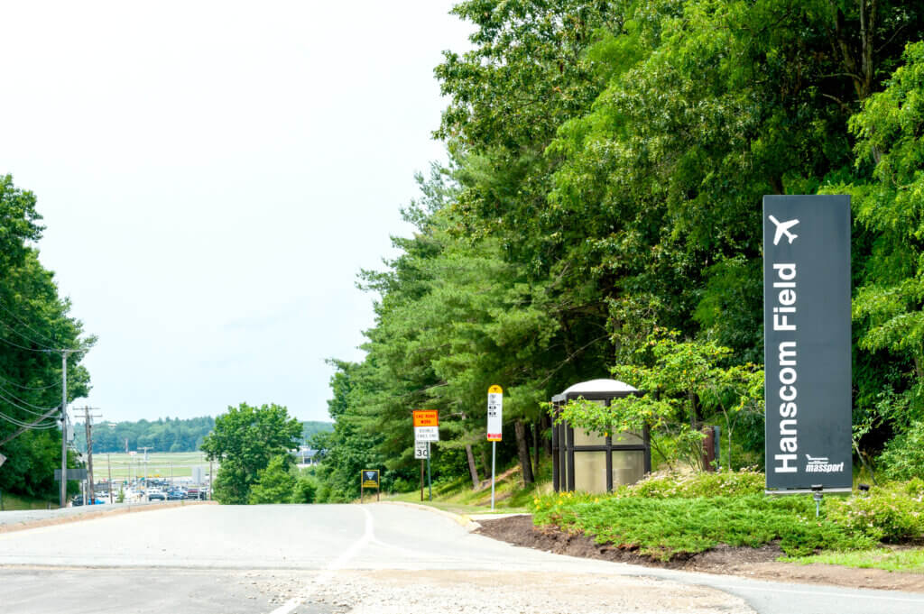 Immigration and Customs Enforcement flew more than 500 detainees out of Hanscom Field during a four-month span this year, records show. Photo by Maia Kennedy Photography