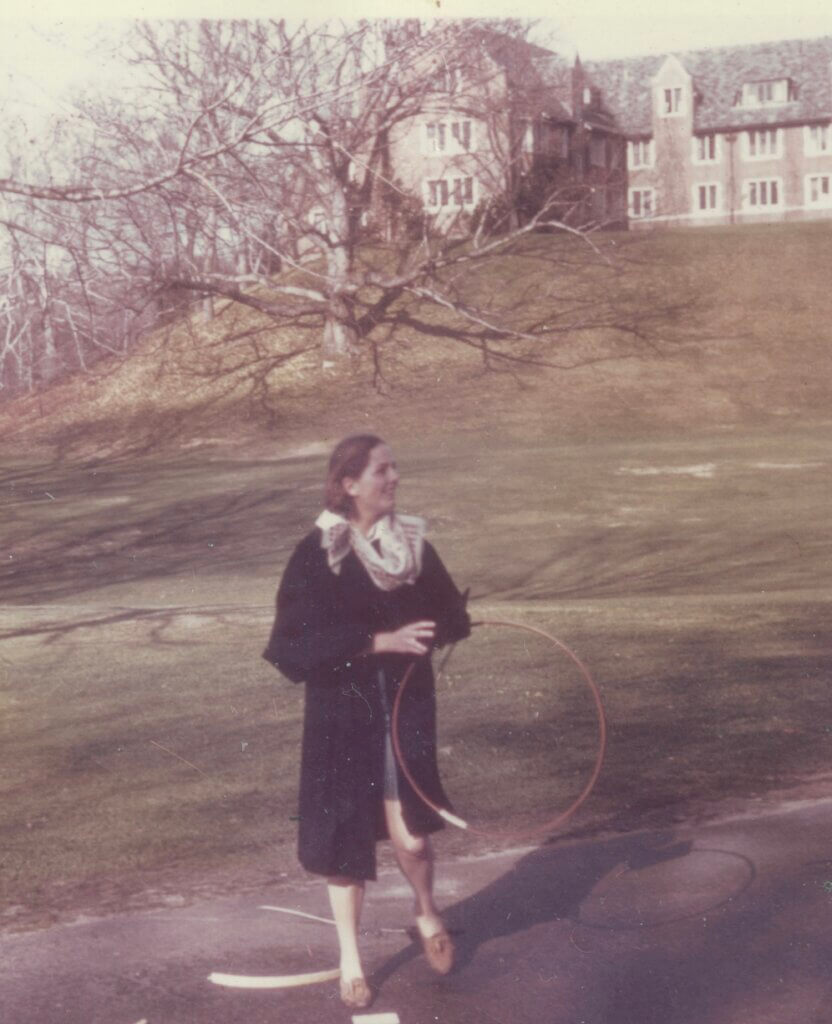 Louise Haldeman on her graduation from Wellesley College in 1959. Courtesy photo