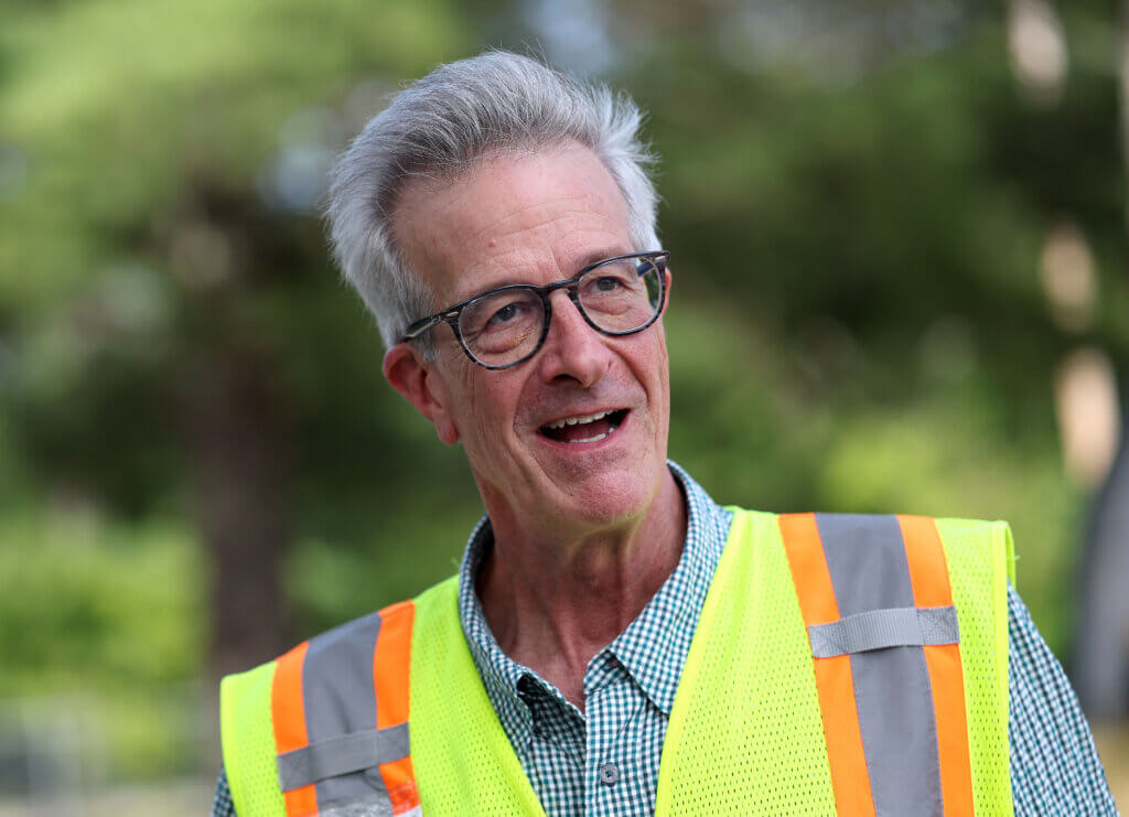 Bruce Thompson, project coordinator for the Superfund site cleanup, has been working the 2229 Main Street site since 2004. Ken McGagh/The Acton Bridge