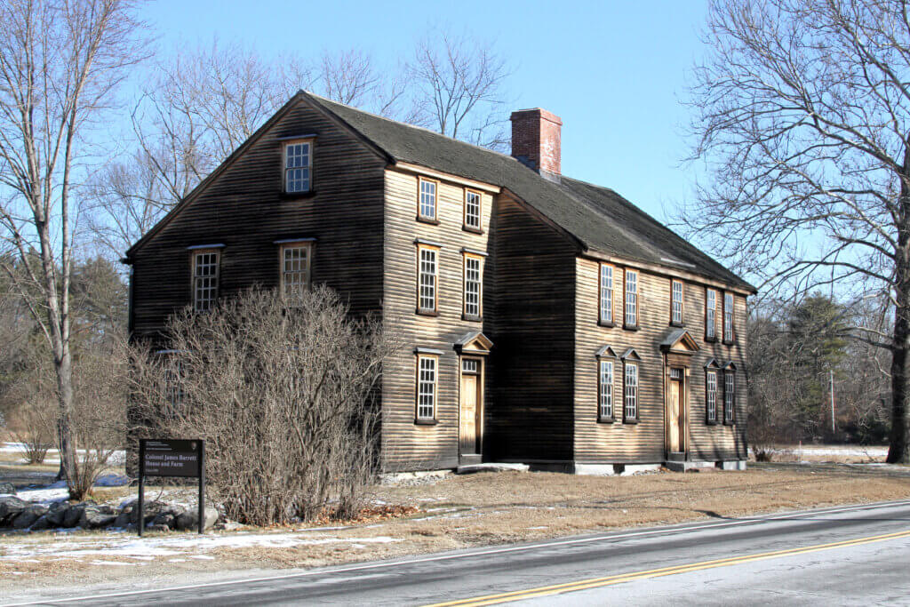 A new land acquisition next to the Barrett House in Acton comes several years after the National Park Service bought the Barrett House itself. Photo: Dakota Antelman/The Acton Bridge