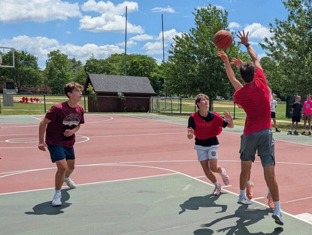 The second annual 3v3 for Charity event, held June 20, 2026, at Emerson Playground. Courtesy photo