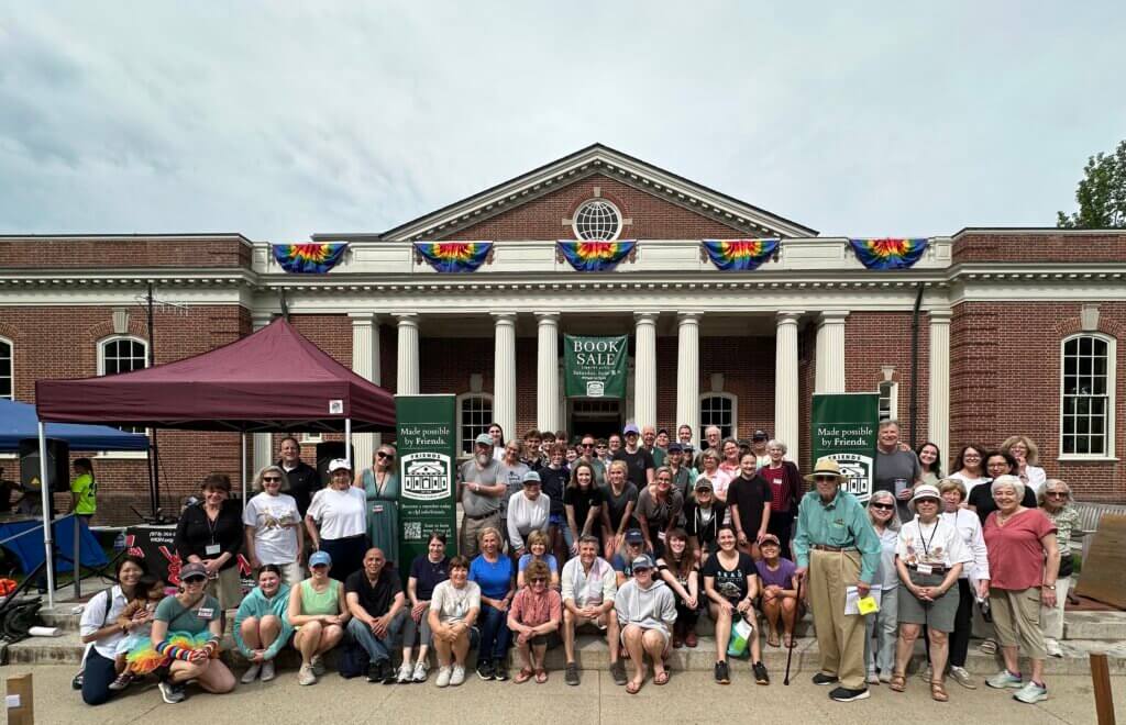 Friends of the Library assemble. Courtesy photo
