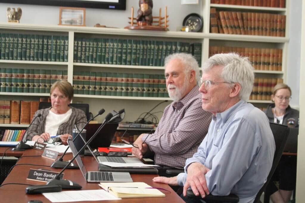 Select Board members agreed to hold 2027 Annual Town Meeting in mid-May. Photo: Dakota Antelman/The Acton Bridge