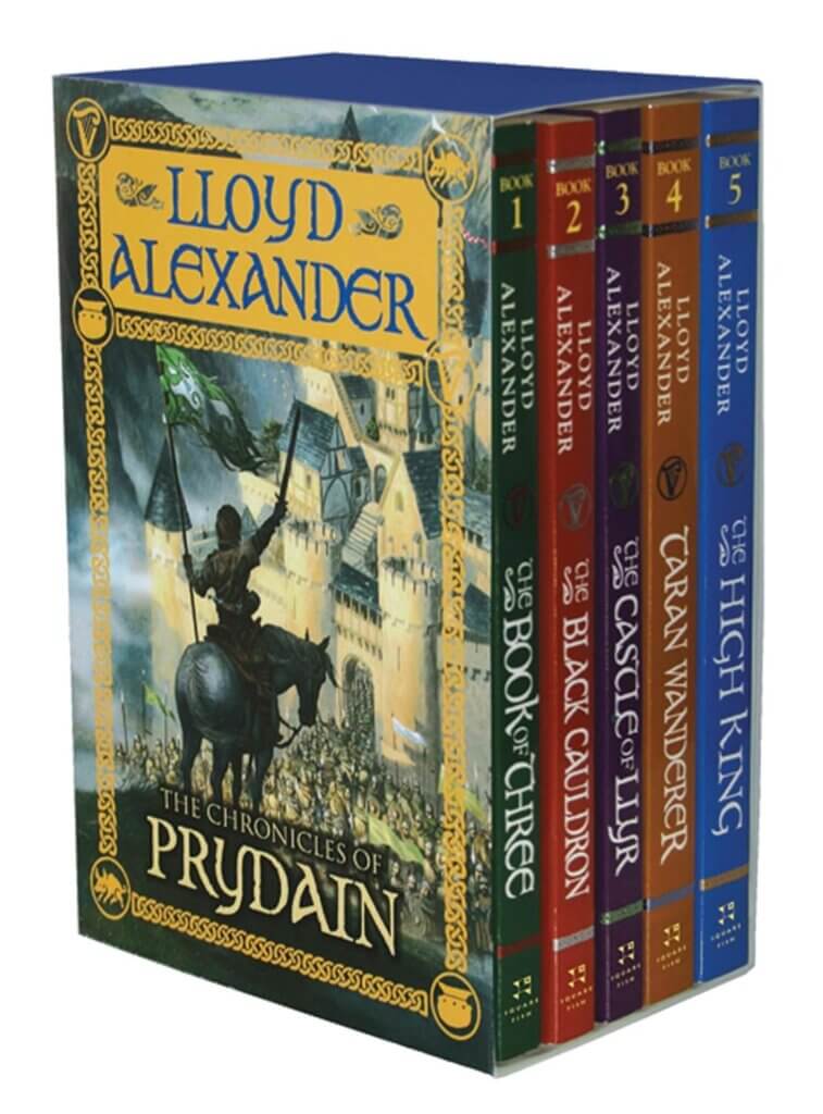 "The Chronicles of Prydain” (Square Fish) by Lloyd Alexander