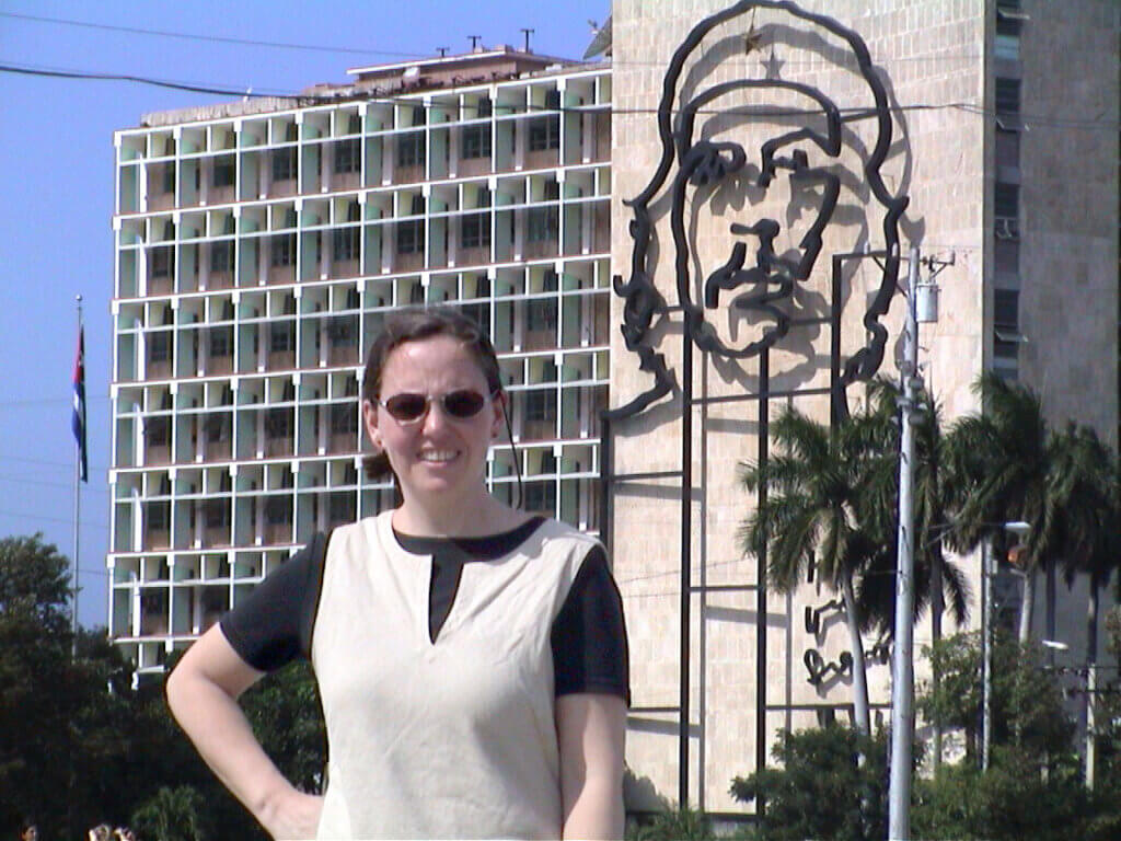 Robin on a trip to Cuba in 2001. Courtesy photo