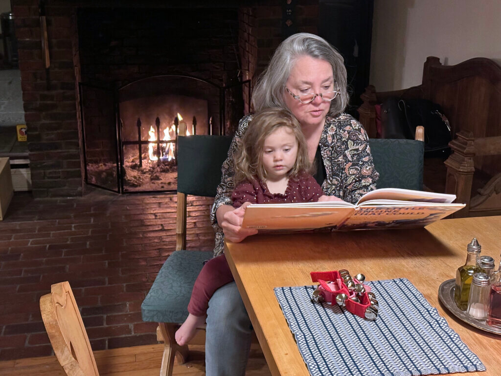 Robin loved telling stories. Claude remembers many kids walking away impressed with her voice and character. Courtesy photo