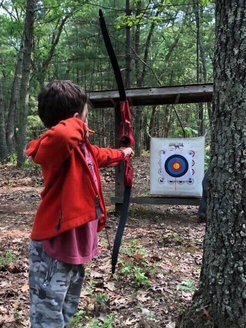 Archery at the Acton Rod & Gun Club is popular with both kids and adults. Photo courtesy of the Acton Rod & Gun Club