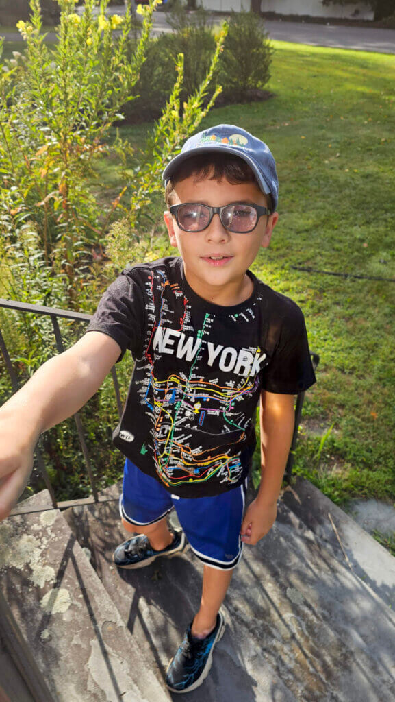 George Taylor, 10, is a fourth grader at Willard School.