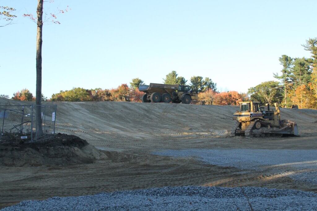 Neighbors lamented widespread tree cutting this summer that made way for a new subdivision in West Acton. Photo: Dakota Antelman/The Acton Bridge
