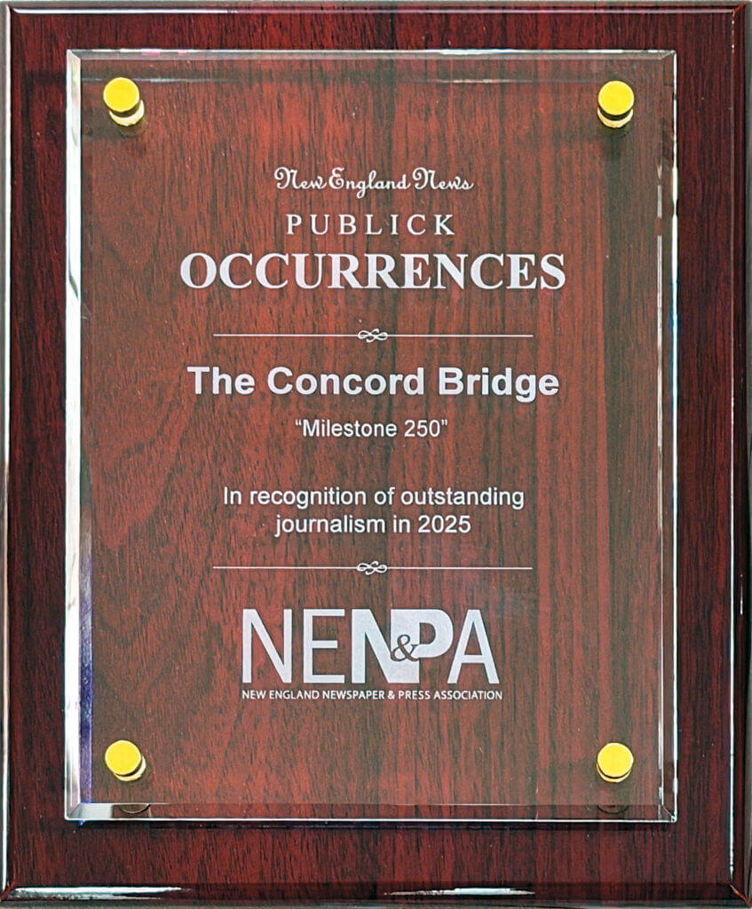 2025 NENPA Publick Occurences award Milestone 250