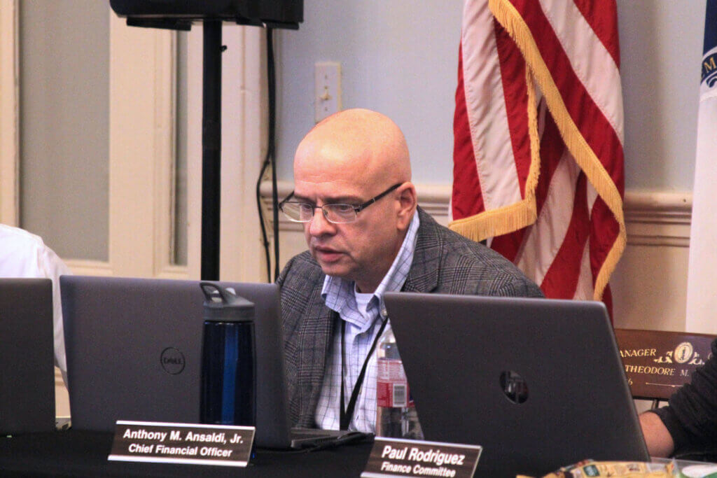 Former Chief Financial Officer Anthony Ansaldi worked in Acton from 2023 until summer 2025. Photo: Dakota Antelman/The Acton Bridge